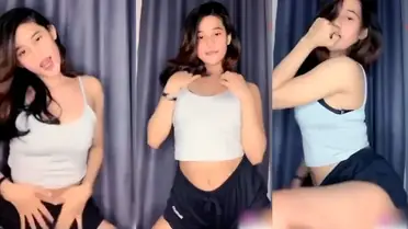 Vivie Baju Putih Live Show Goyang Sensual Hot